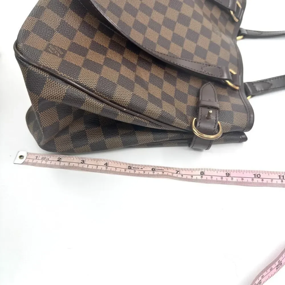 Louis Vuitton Batignolles Damier Ebene Shoulder Bag Tote GHW CoA Authentic - Picture 6 of 7